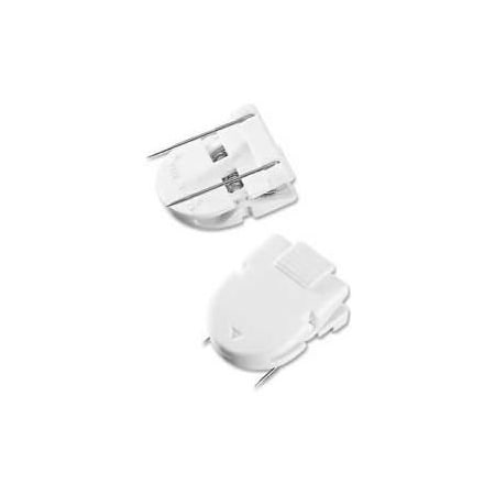 Advantus Advantus Panel Wall Clips, 40 Sheet Capacity, White, 50/Pack 75342